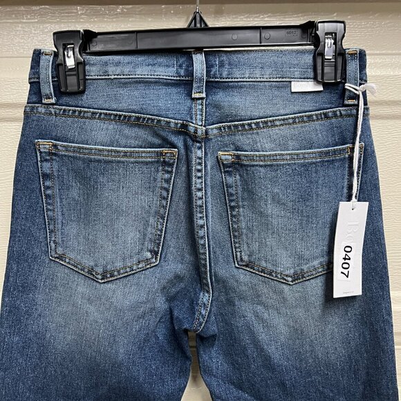 Boyish BLAKE Jeans 27 Mid Rise Cropped Skinny IN PHILADELPHIA STORY - Picture 6 of 11